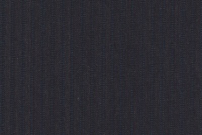Grey and Black Herringbone w/Blue Pinstripes