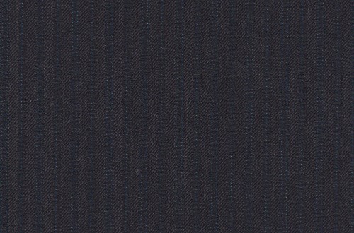 Grey and Black Herringbone w/Blue Pinstripes