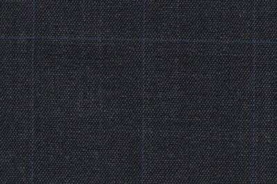Dark Grey with blue check