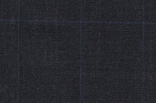 Dark Grey with blue check
