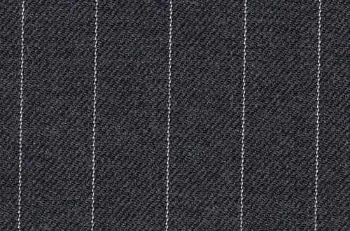 Grey with white pin stripe