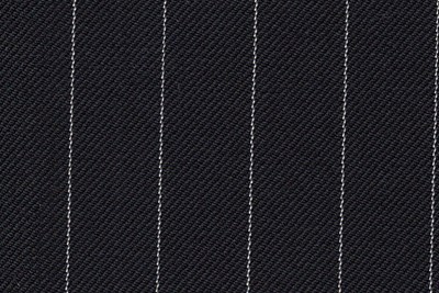 Black white white pin stripe