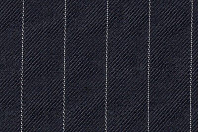 Navy with white pin stripe