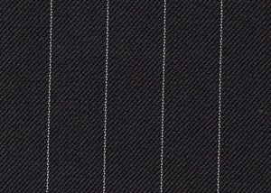 Dark Brown with white pin stripe