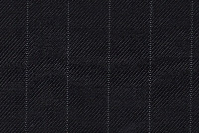 Black with Grey Pin stripe