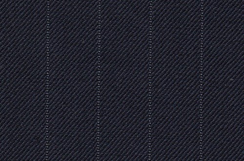 Navy with grey pin stripe