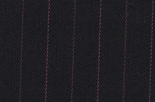 Black with Terracotta & Pink Stripes