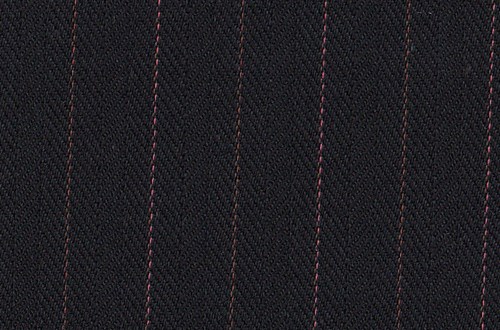 Black with Terracotta & Pink Stripes