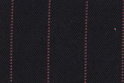 Blackwith Red & Orange Stripe