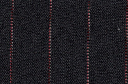 Blackwith Red & Orange Stripe