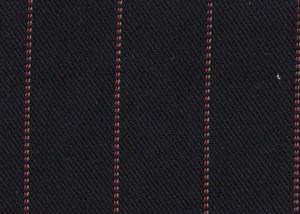 Blackwith Red & Orange Stripe