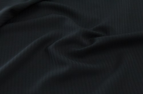 Black Self Stripe