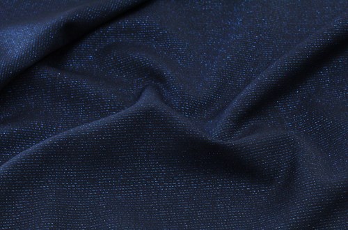 Plain Navy with Lurex