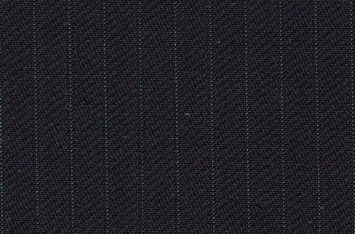Black with narrow green stripe