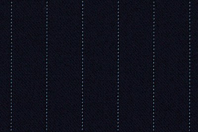 Navy with Light Blue Pin Stripe