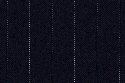 Navy with Light Blue Pin Stripe