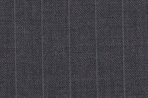 Grey with White Pin Stripe