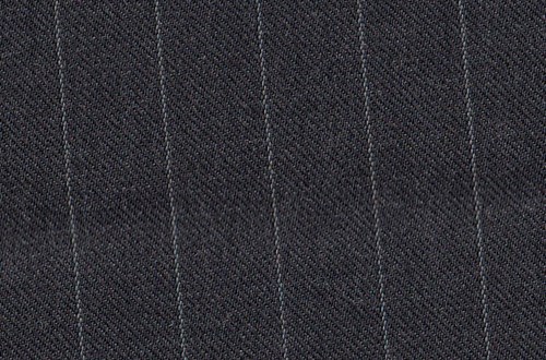 Dark Grey with White pin Stripe
