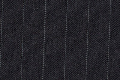Charcoal Grey with White pin Stripe