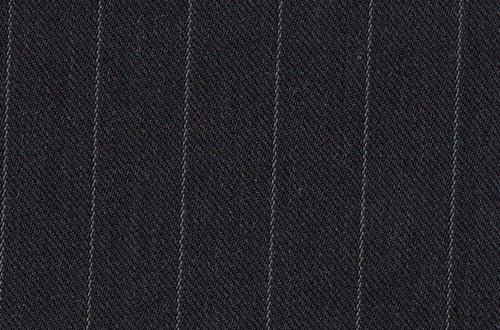 Charcoal Grey with White pin Stripe
