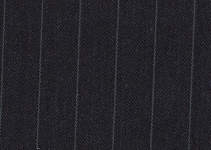 Charcoal Grey with White pin Stripe