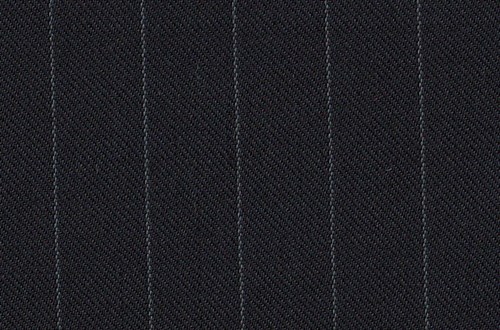 Black with White pin Stripe