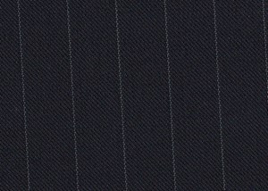 Navy with White Pin Stripe