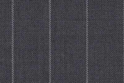 Light Grey with Ivory Chalk Stripe