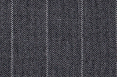 Light Grey with Ivory Chalk Stripe