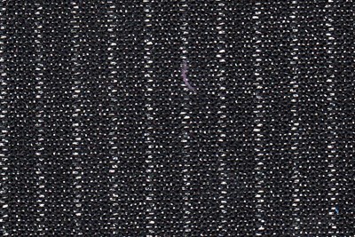 Black with Silver Lurex Stripe