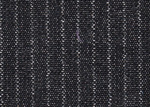 Black with Silver Lurex Stripe