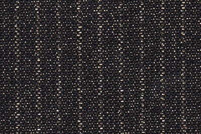 Black with Gold Lurex Stripe