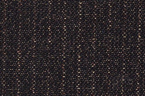 Black with Copper Lurex Stripe