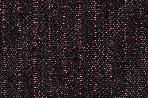 Black with Red Lurex Stripe