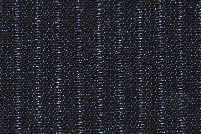 Black with Light Blue Lurex Stripe