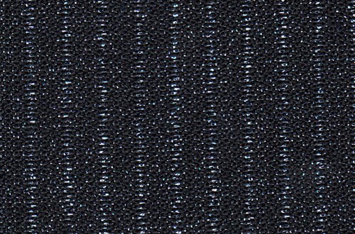 Black with Light Blue Lurex Stripe