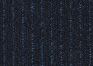 Black with Electric Blue Lurex Stripe