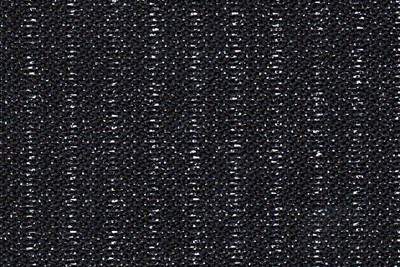 Black with Silver Lurex Stripe