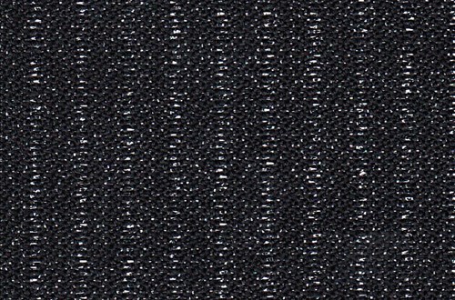 Black with Silver Lurex Stripe