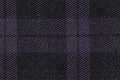 Black with Grey & Purple check