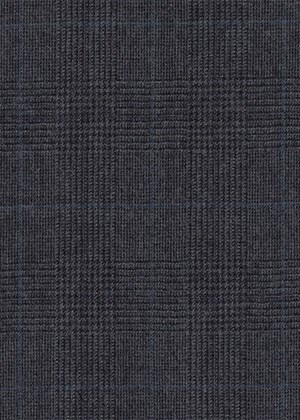 Chacoal/Black POW with Blue Overcheck
