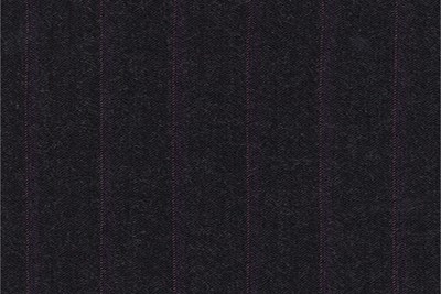 Charcoal Grey with Purple Stripe