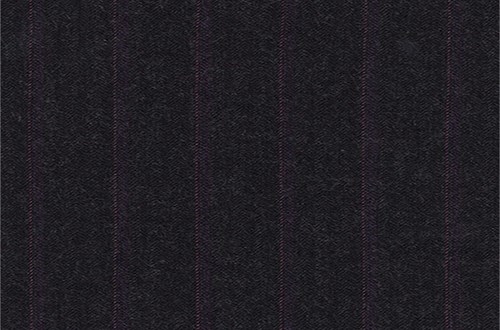 Charcoal Grey with Purple Stripe