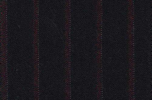 Black with Red Stripe