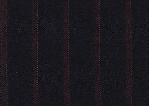 Black with Red Stripe