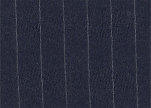 Navy Blue with white chalk stripe