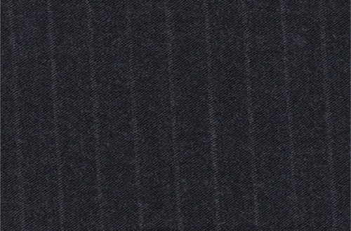 Charcoal Grey with White chalk stripe