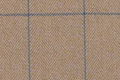 Beige HB with Blue check