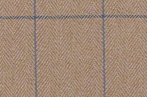 Beige HB with Blue check
