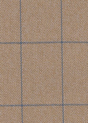 Beige HB with Blue check